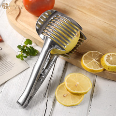 Cross-border best-selling aluminum lemon slicer household multi-functional slicer fruit tomato tomato divider