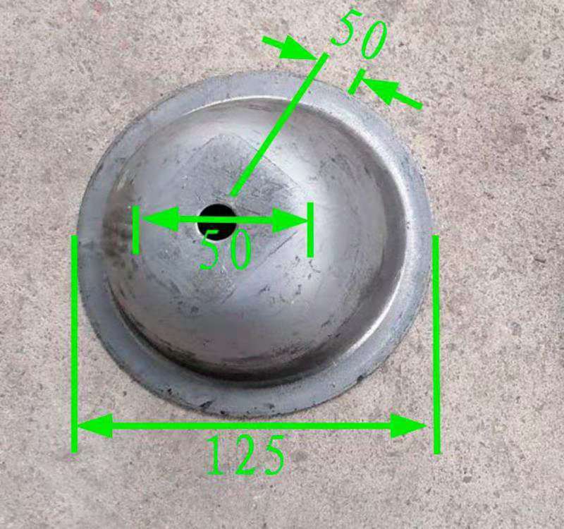 125口50顶4050圆形堆垛脚碗脚杯角杯货架仓储笼工位器具支脚配件