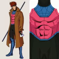 X-Men Animation XMEN 97 King of Cards Косплей Костюм Marvel DC Comics Тот же стиль Косплей Цельный обтягивающий костюм.