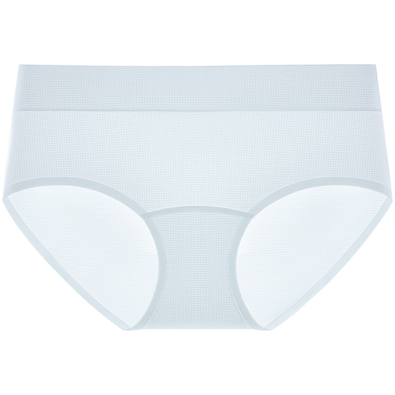Agujero de ventilación, seda de hielo, entrepierna larga, entrepierna de algodón puro, entrepierna antibacteriana, seda de hielo, verano, nuevas chicas, cintura media, calzoncillos de mujer