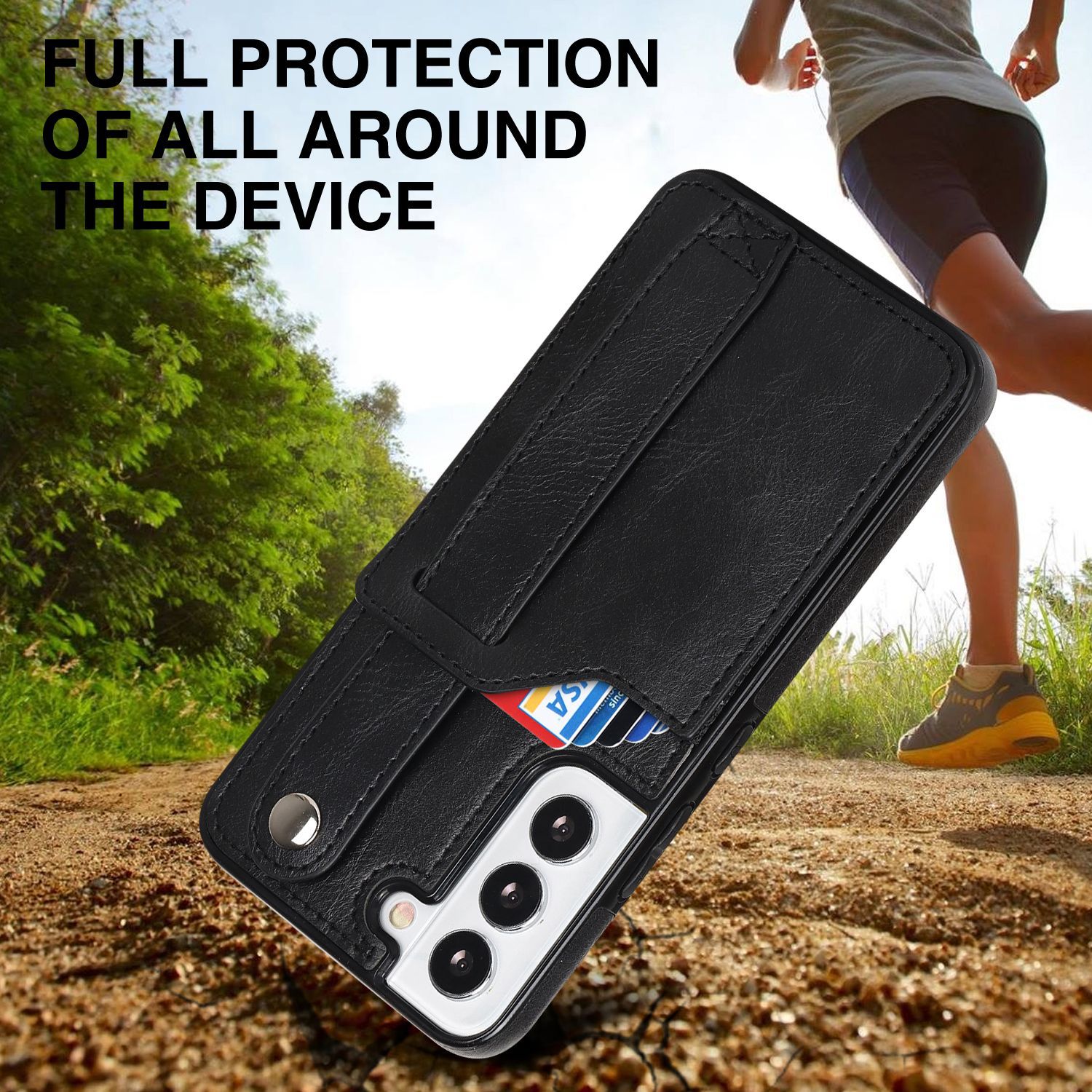 Handyhülle Für Samsung A53 Mit Armband Und Kartenfach Aus Leder_voghion.com