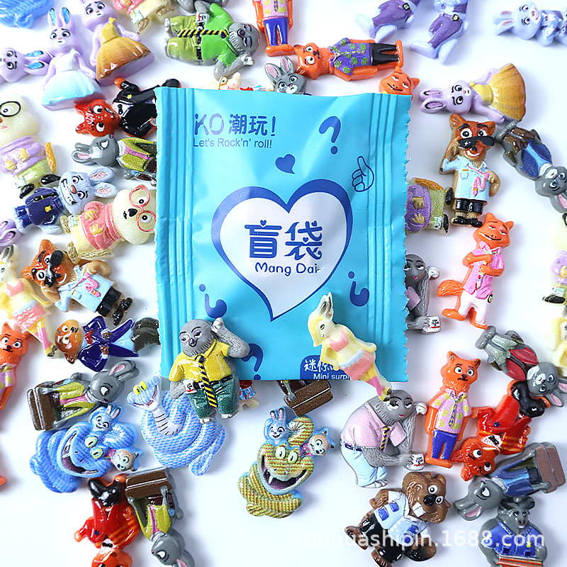 Crazy Cute Little Animal Cartoon Blind Bag Toys Surprise Small Gifts Trendy Toys for Kids Party Favors Game Prizes