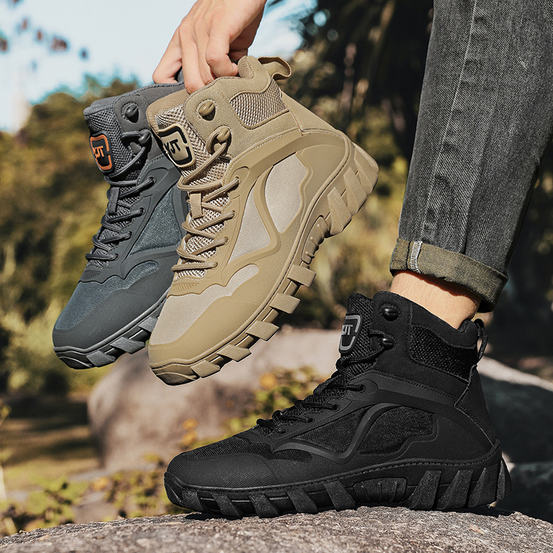 2024 nuevos zapatos de montaña de alto nivel de comercio exterior transfronterizo botas al aire libre zapatos de montaña cómodos 39 - 46