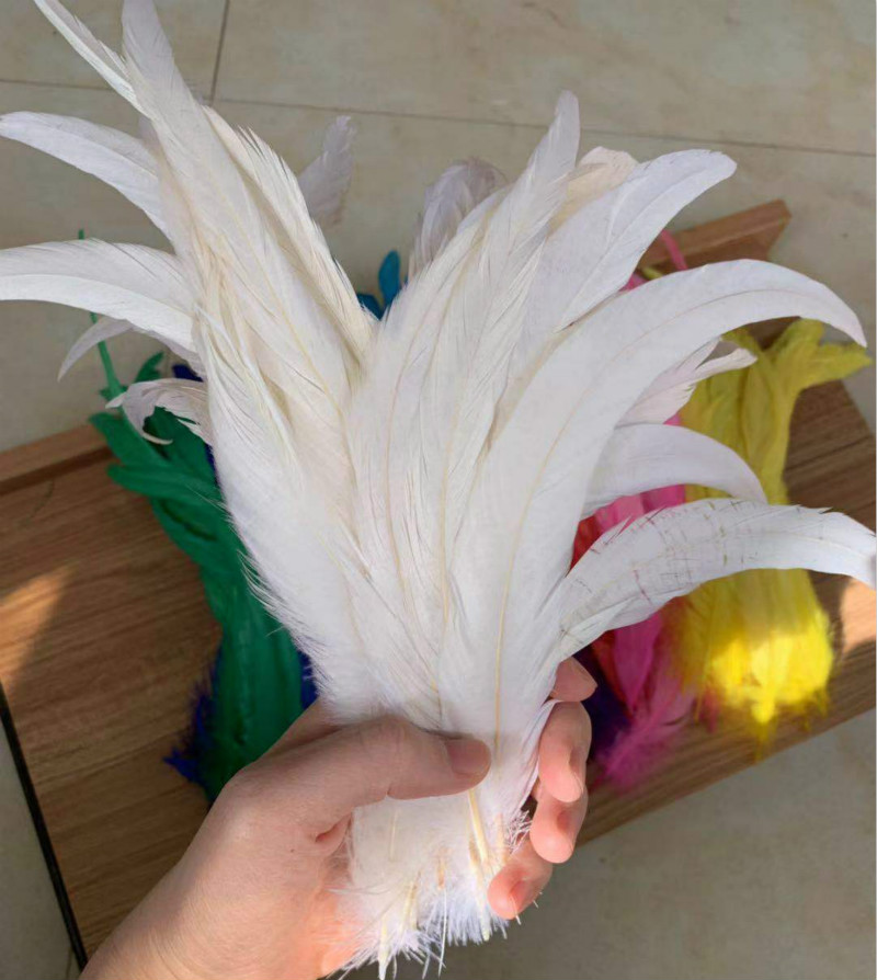 Plumas Decorativas Artesanales para Bodas y Manualidades DIY