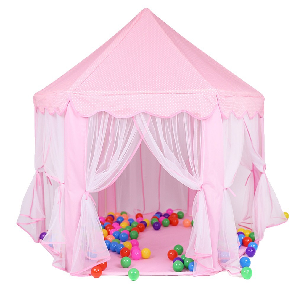 Tienda Infantil Hexagonal de Princesa de Tela Pongee, para Ejercicio, para Interiores image 6
