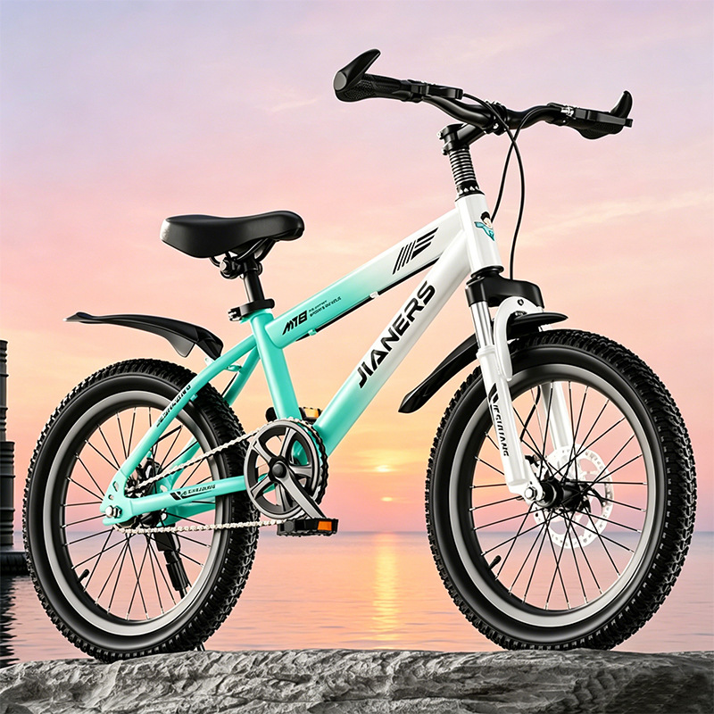 Nuevas bicicletas de 6 - 17 años, niños y niñas, estudiantes de primaria, niños de edad media, niños de velocidad única, bicicleta de montaña adolescente, rodillo de bicicleta image 9