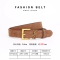 Gold buckle camel