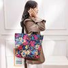 Waterproof one-shoulder bag, capacious shopping bag, oxford cloth, wholesale