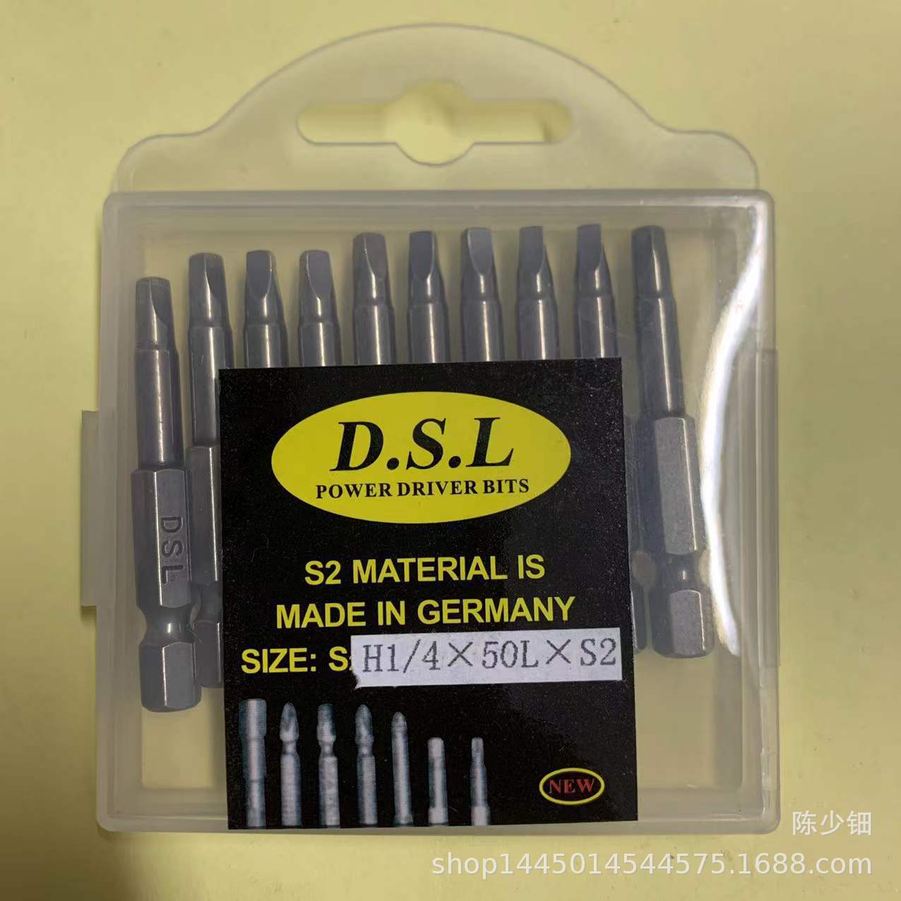 Fuente fabricante DSL Alemania S2 acero de una sola cabeza de forma especial endurecido lote cabeza triángulo cuadrado en forma de U en forma de Y