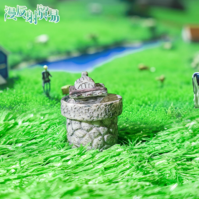 Simulación de piedra de resina, molienda, decoración de micropaisajismo, decoración, musgo, paisaje pequeño, suculentas, recomendación del comerciante