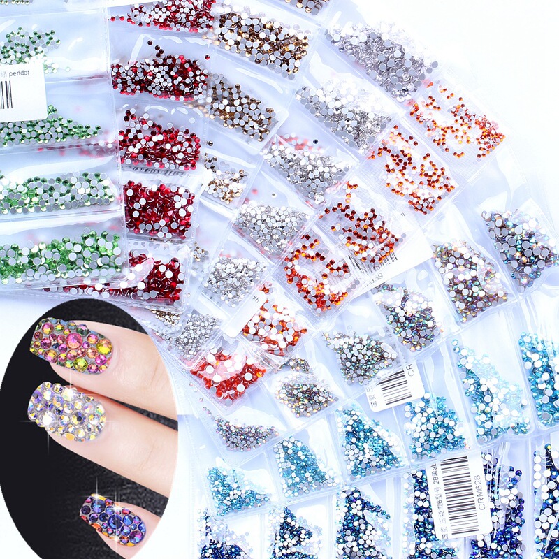 Manicure drill Guomao A drill flat glass drill multi-color optional mixed model mobile phone DIY stick drill manicure accessories Manicure drill Guomao A drill flat glass drill multi-color optional mixed model mobile phone DIY stick drill manicure accessories