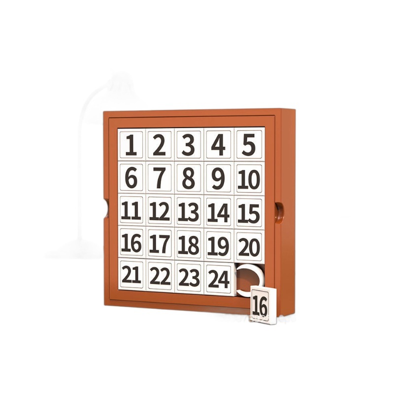 Huarongdao puzzle deslizante digital inteligente juguete de rompecabezas matemáticas de pensamiento lógico juguetes de mesa para niños