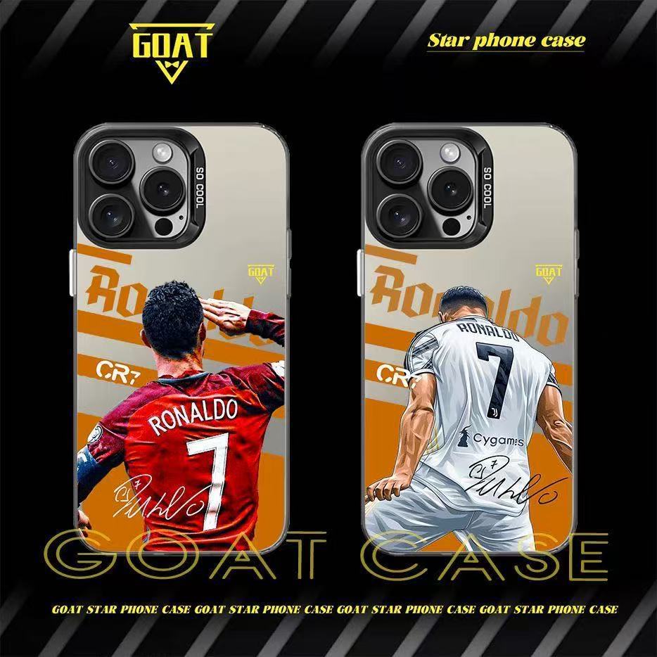 GOAT罗纳尔多C罗适用iphone17手机壳苹果16pro足球15防摔13promax