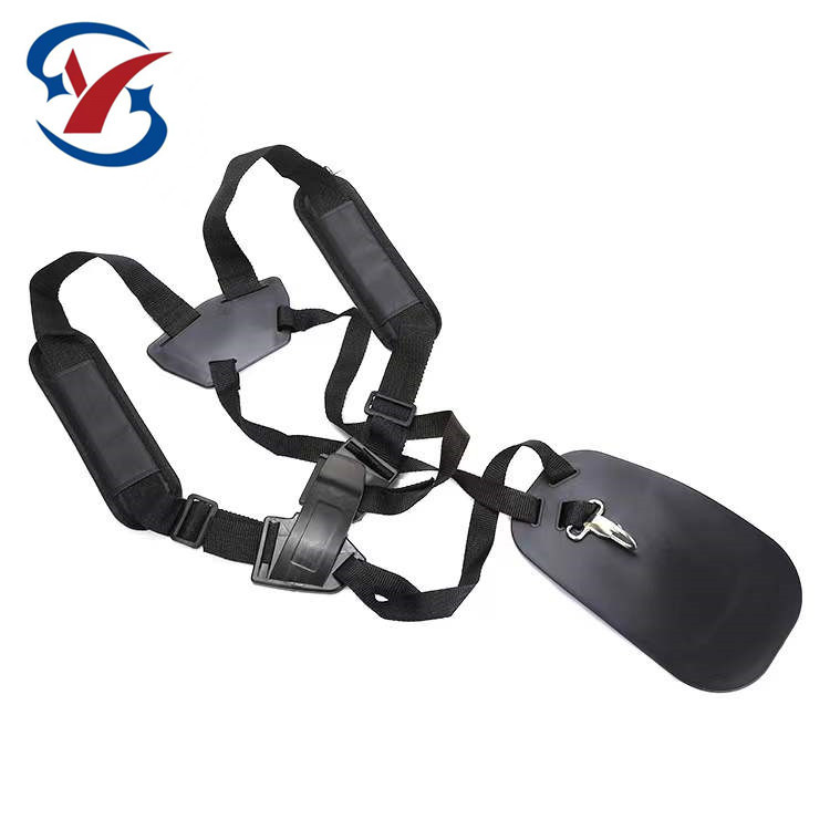  Arnés doble acolchado para desbrozadora o cortadora de césped, cómodo y ajustable