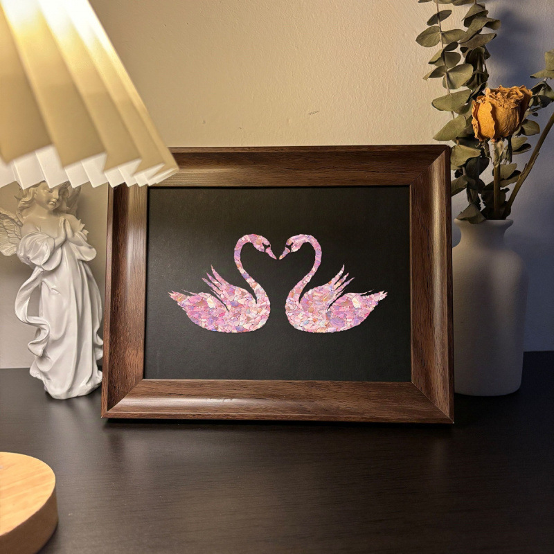 Pintura de conchas de mariposa de caracoles hecha a mano DIY paquete completo de materiales de actividad creativa grupo de construcción de marcos de abollo