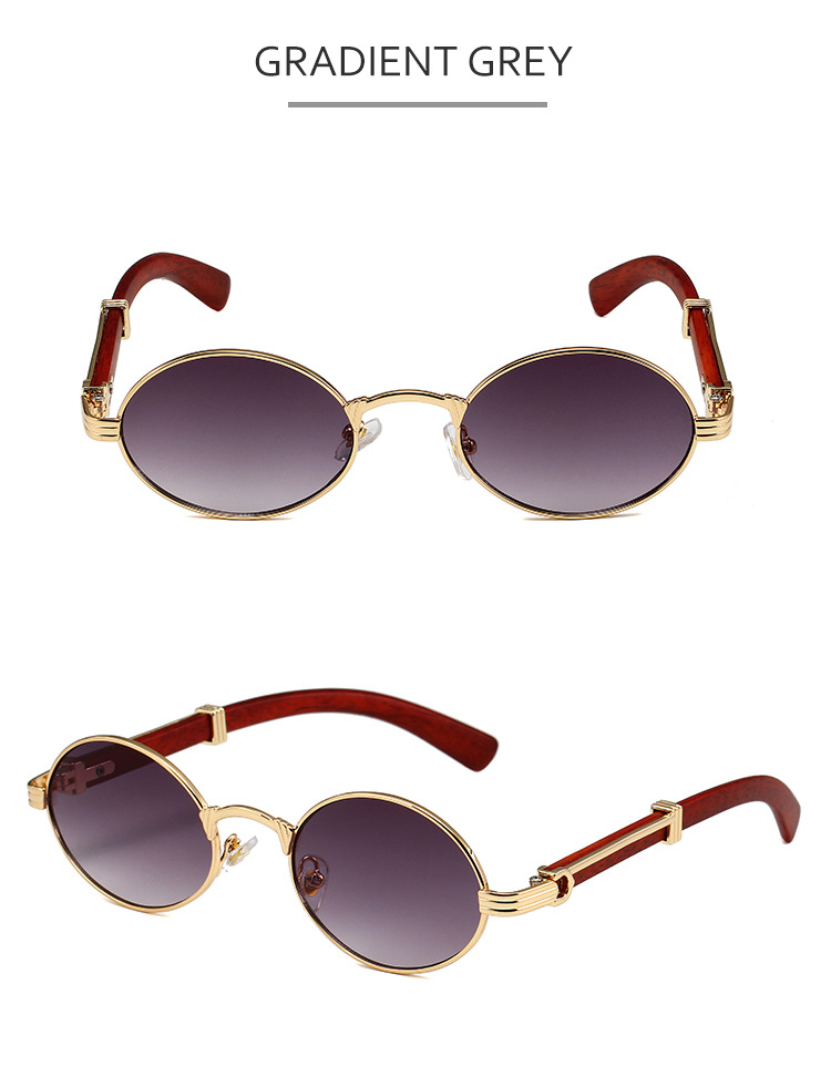33g Weight Full Frame Glasses Structure Sunglasses Classification PC, UV400 Protection Lens Material Oval Frame Glasses Style Daily, Street Occasion Solid Color Pattern Unisex Gender Retro, Simple Style Style Retro Simple Style Solid Color PC UV400 Protection Oval Frame Full Frame Women's Sunglasses 7
