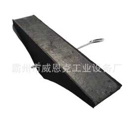 耐磨防滑橡胶止轮器 机车车轮驻车止滑防护配件