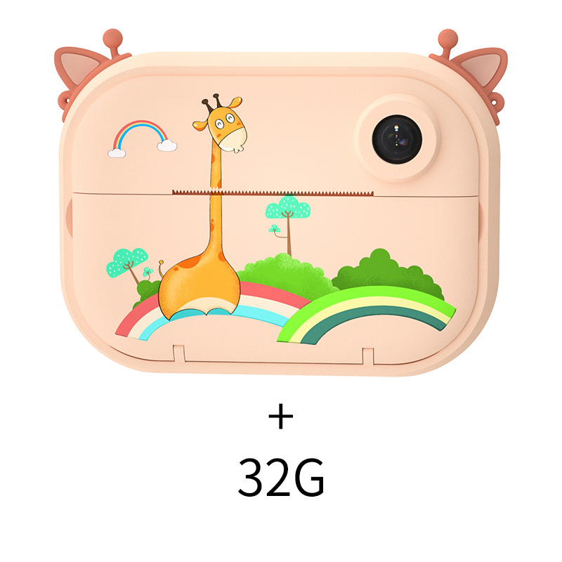 오렌지 사슴 + 32G + 5 컬러 펜 2 롤 종이 1 끈