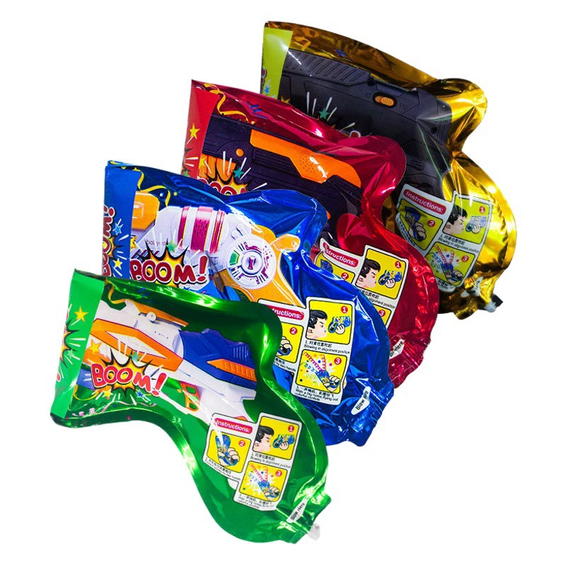 Ручной фейерверк пистолет надувной фейерверк пистолет День Рождения Выпускной Церемония фестиваль атмосфера реквизит Вечеринка фейерверк пистолет