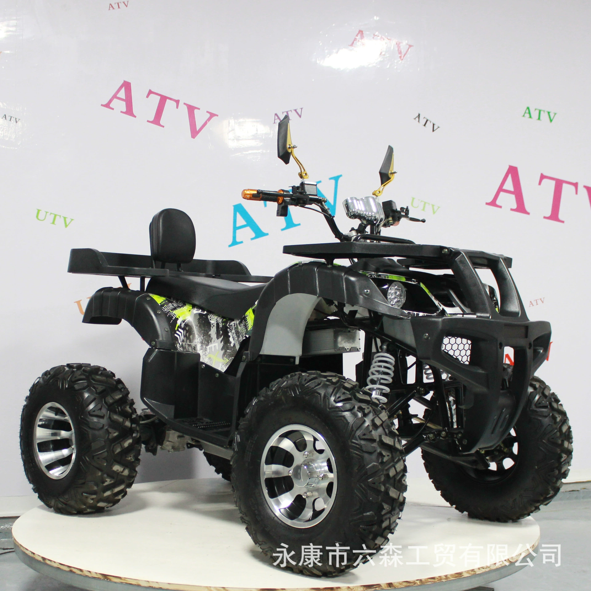 Вездеход на электро-четырехколесном off-road ATV ATV1200W--3000W мощный UTV мотоцикл кросс-борд