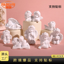 2025新款天使欧式装饰品树脂少女复古人物车载桌面摆件工艺品摆件