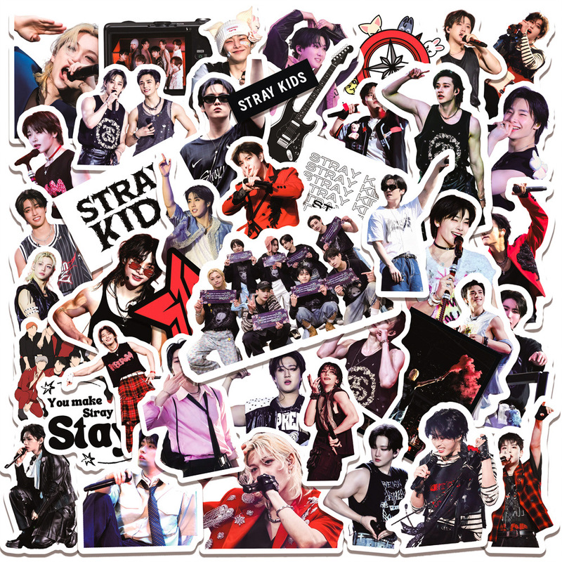 60 Pieces of Stray Kids World Tour Mixed Muscular Men Notebook Stickers Waterproof Water Cup Decoration Peripheral Stickers 60 Pieces of Stray Kids World Tour Mixed Muscular Men Notebook Stickers Waterproof Water Cup Decoration Peripheral Stickers