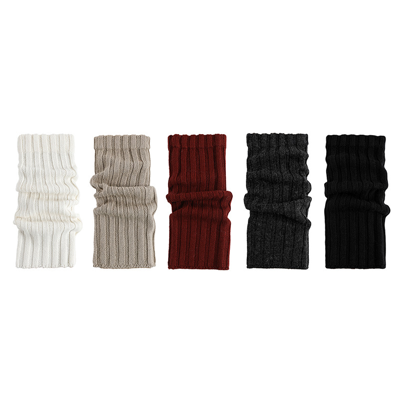 Woolen socks women's warm leg cover spring and winter warm leg warmers calf socks pile socks and knee socks_voghion.com