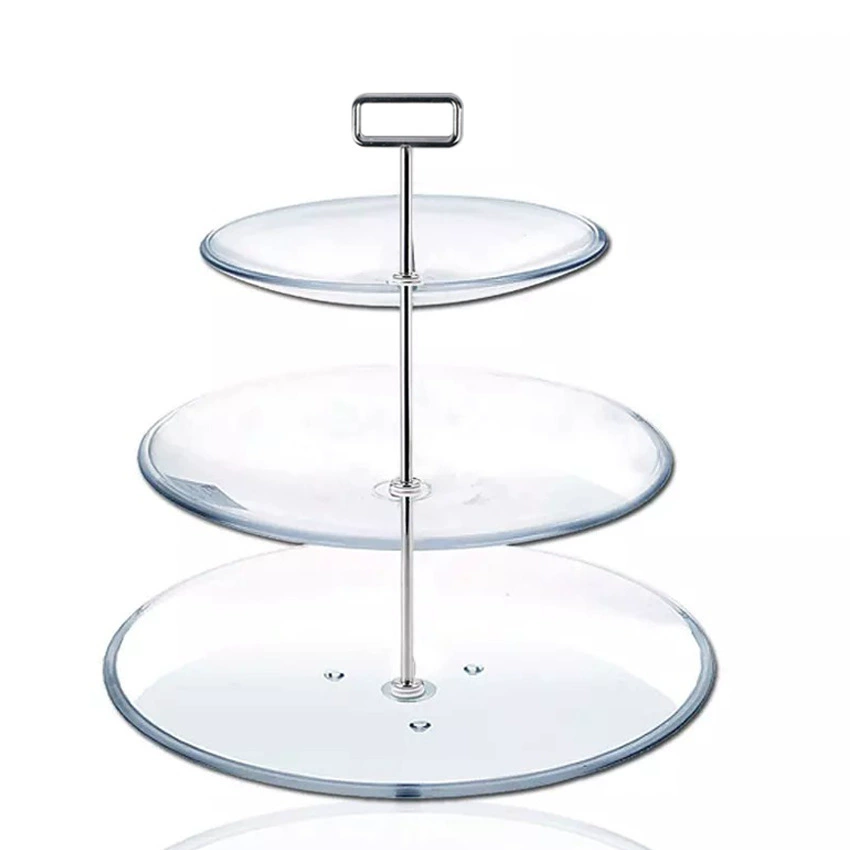 Прямоугольная стойка для фруктовых лотков Сладкий лоток Штанга Аксессуары для керамических лотков Гальванический кронштейн из цинкового сплава Многослойная Ручка лотка