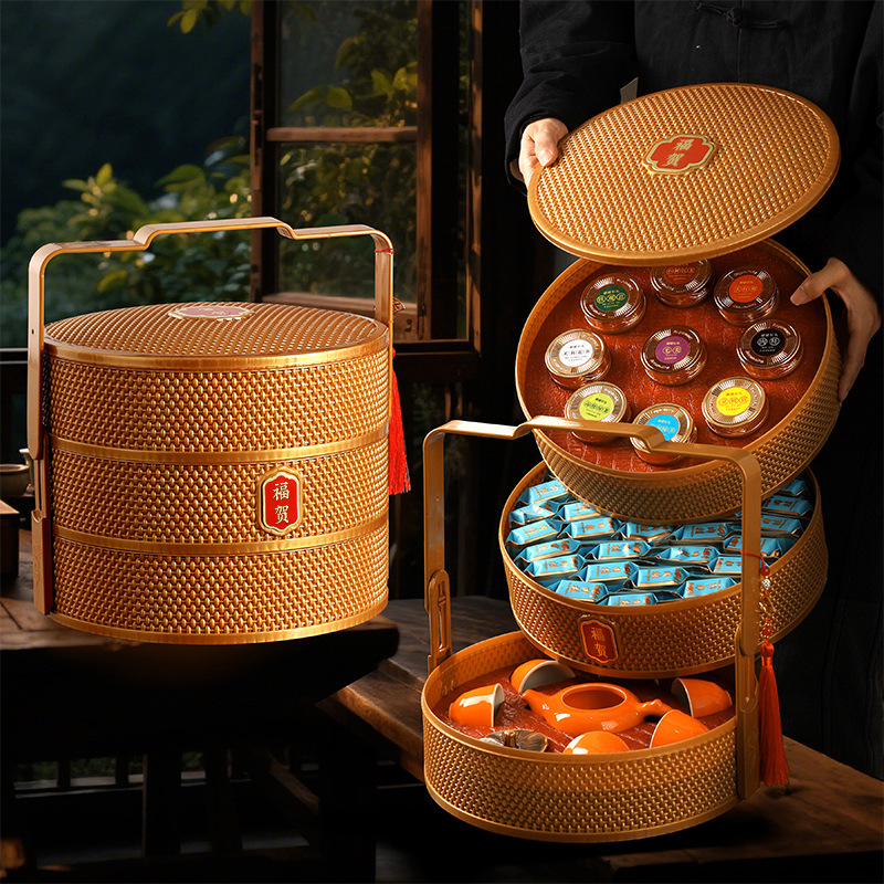 金骏眉碧螺春毛尖十种红茶高档礼盒茶浓香型新茶叶礼品送陶瓷茶具