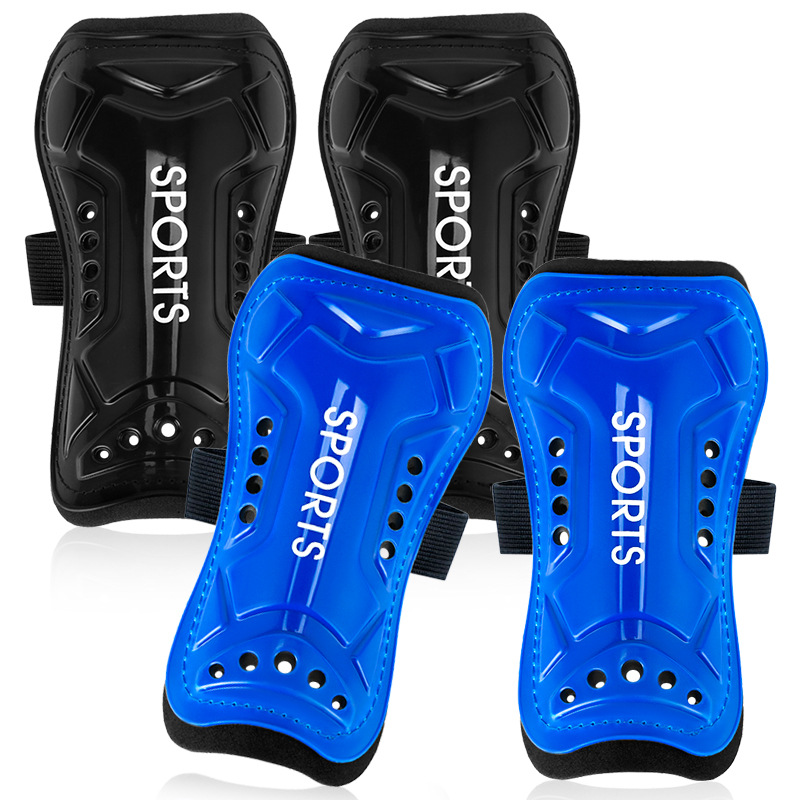 Amazon's Best-Selling Children's Football Shin Guards in Europe and America, Professional Football Competition Adult Strap-On Football Shin Guards