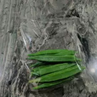 Плоский пакет из полиэтилена высокого давления Okra, упаковочный пакет, пластиковый прозрачный пакет из пленки, утолщенный упаковочный пакет, внутренний пакет из пищевой пленки