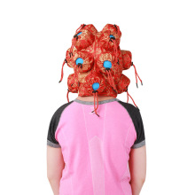 厂家批发无烟艾灸衣艾灸盒头部11联艾灸套随身灸一件代发新品