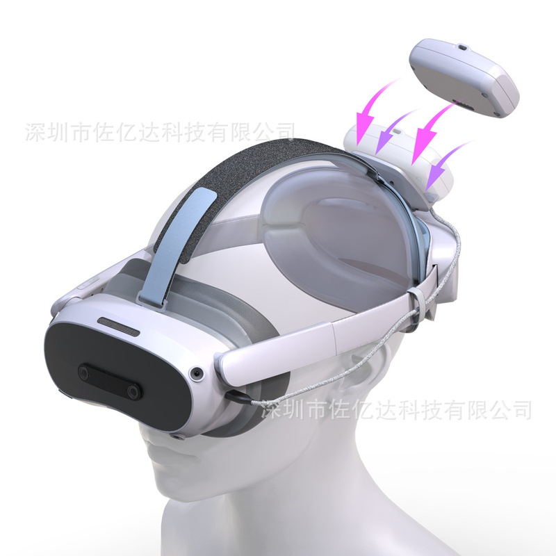 Suitable for Pico4 Elite Battery Headset Pico4 Ultra Headset Pico4 Pro Power Battery Headset