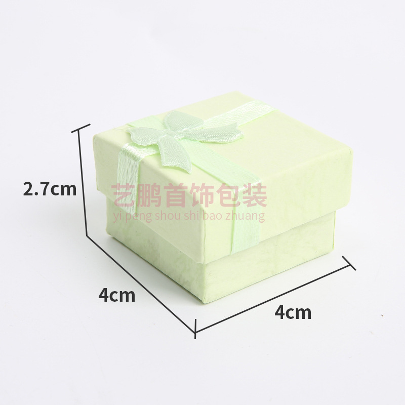 Spot al por mayor 4*4 cubierta de cielo y tierra nube arco caja de embalaje de joyería pendientes caja de anillo joyería caja de regalo