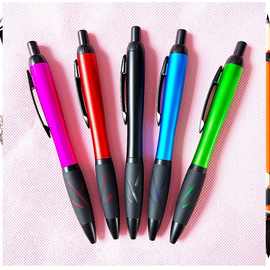 商务创意亮灯笔广告笔按压笔礼品笔镭射LED灯笔LOGO亮灯圆珠笔