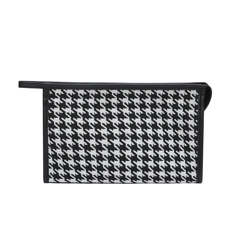 Classic cosmetic bag, chess, waterproof organizer bag