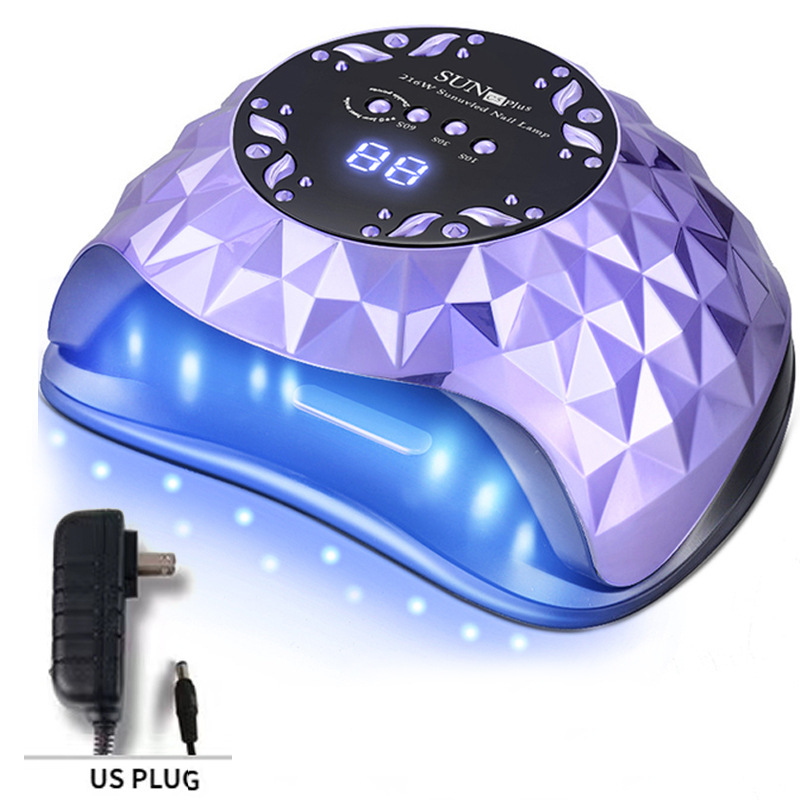 ハイパワーマニキュアジェルネイルランプ、インテリジェントセンサーLED/UVネイル光線療法マシン、速乾性マニキュアジェルネイルベーキングランプ|undefined