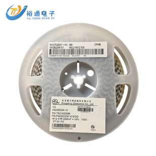 �Ų��մ��NƬ���1812 225K 2.2UF 100V X7R����10%MLCC�F؛ֱ�N