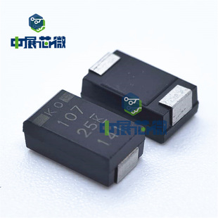 �M��ԭ�b ��ɫ�g��� 25V 100UF 107 &plusmn;20% �NƬ7343 D�� KO CAP