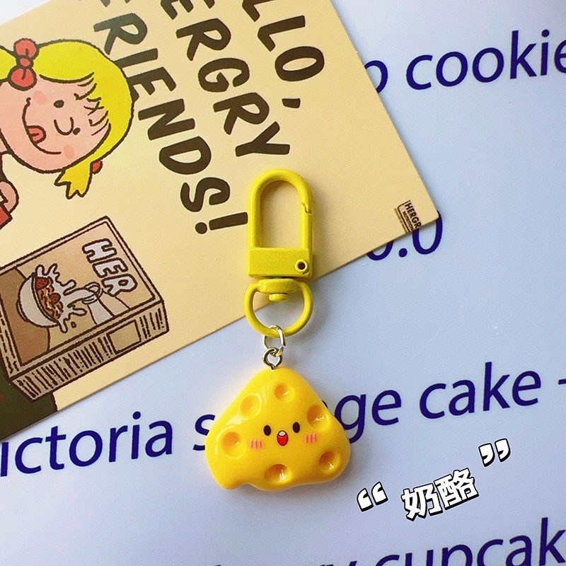 시뮬레이션 식품 장난감 열쇠고리/치즈