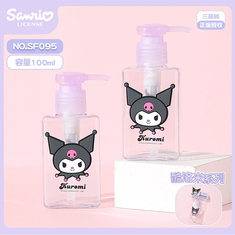 Дорожный флакон для геля и шампуня Sanrio 100 мл, диспенсер для путешествий