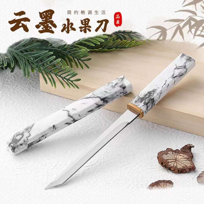 Small fruit sharp handheld pocket knife for camping, internet celebrity