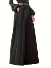 Y 13339 Elegant High Waist Wide Leg Pants �������ȿ� �羳ר