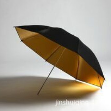 43寸110cm外黑内金反光伞