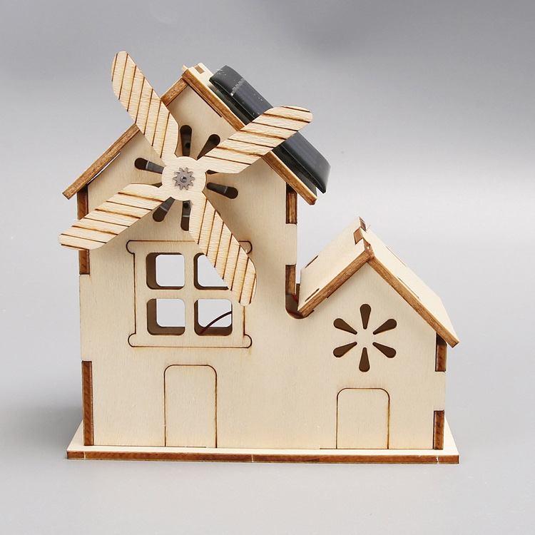 Hut solar-powered, new version