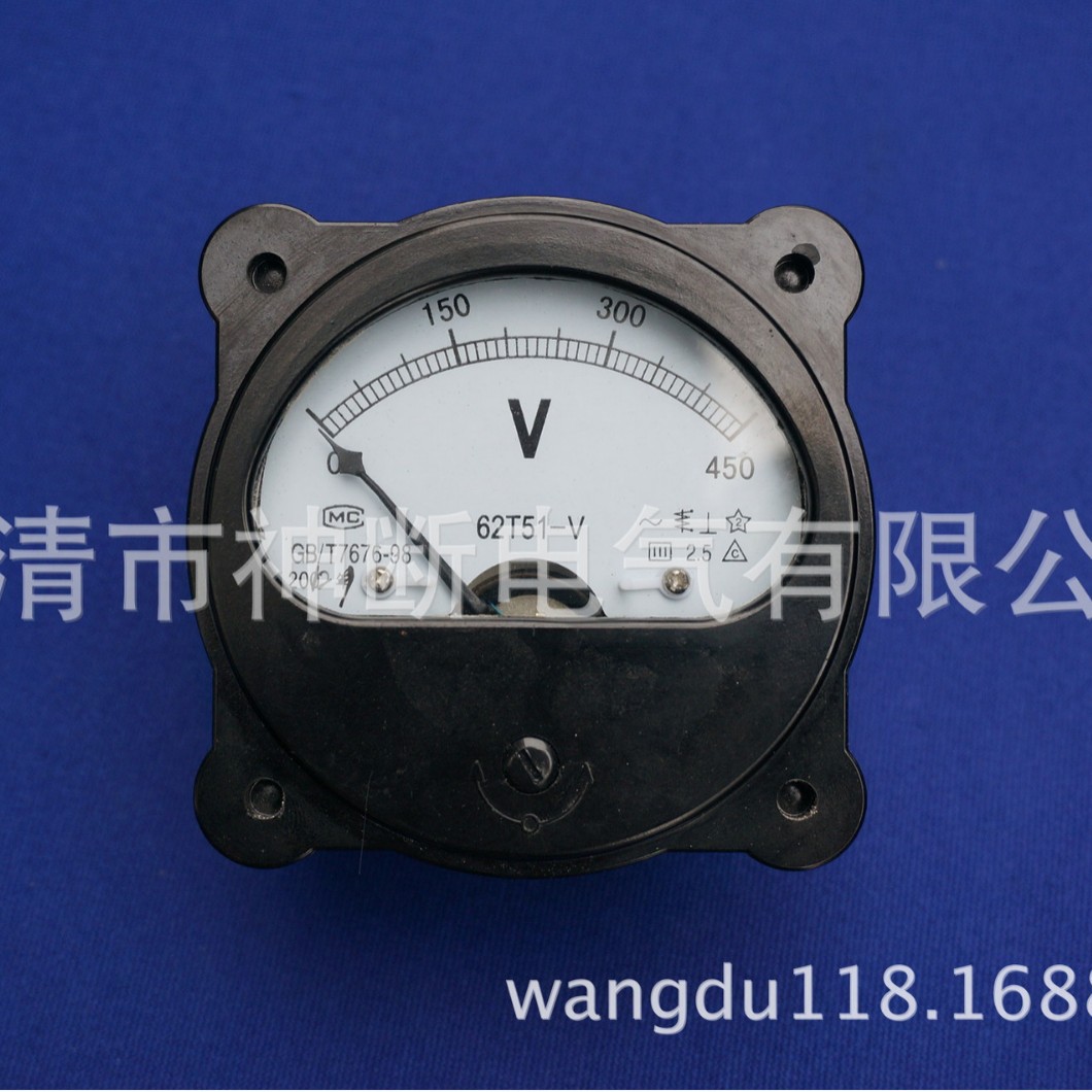 【批销】62T51-450V上海新浦仪表电流表