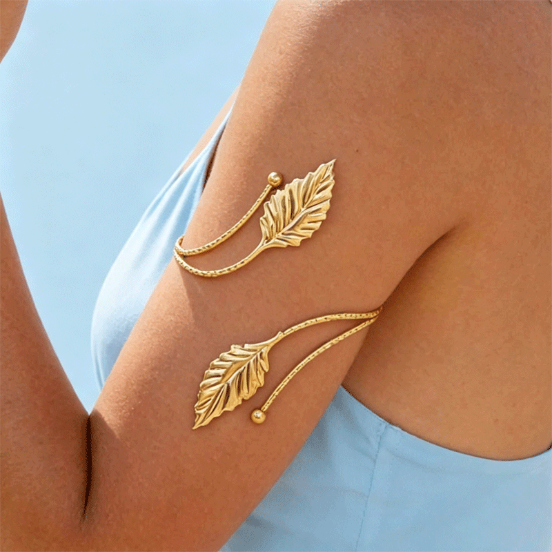 New embossing line double leaves