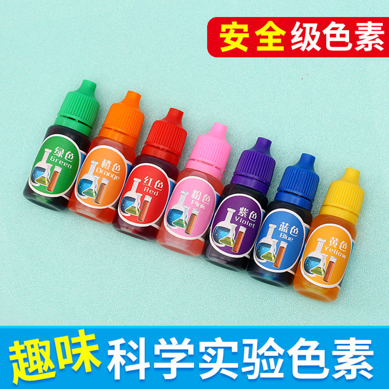 Food Grade Experimental Pigment 10ml Children Science Experimental Color Handmade Tone Slime Pigment DIY Material
