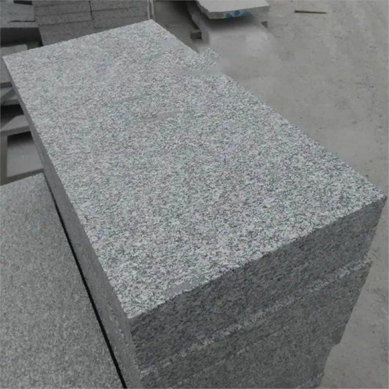 广东韶关花岗岩大理石芝麻灰路缘石侧平石道牙道牙石芝麻白黑路沿