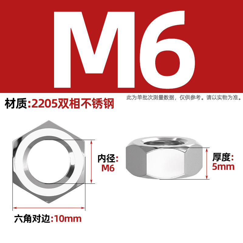 304/201/316L/321/2205 ステンレス鋼六角ナット、ボルト、ナット、ネジキャップ M2-M160|undefined